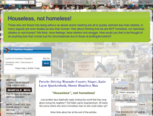 Tablet Screenshot of houseless.org